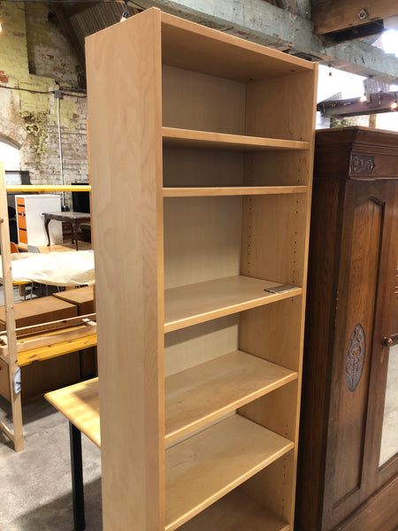 Tall Veneer Bookcase