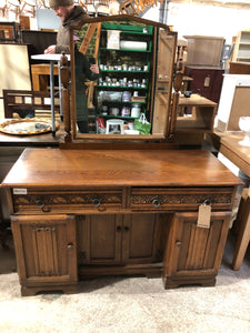 Antique Oak Dressing Table