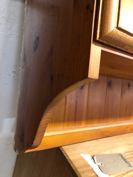 Pine Wall Display Cabinet