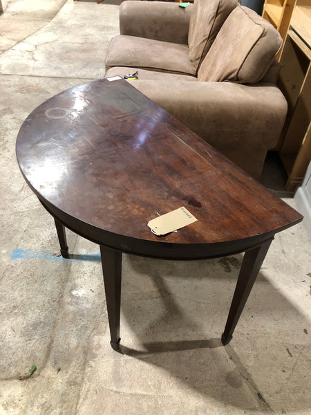 GHC - Demi Circular Mahogany Hallway Table