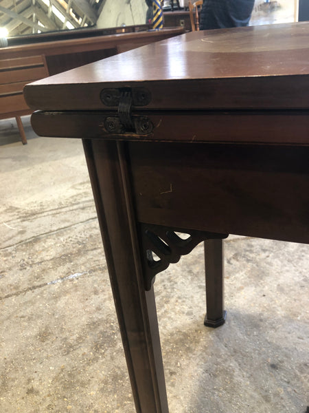 Antique Oak Flip Top Table - GHC
