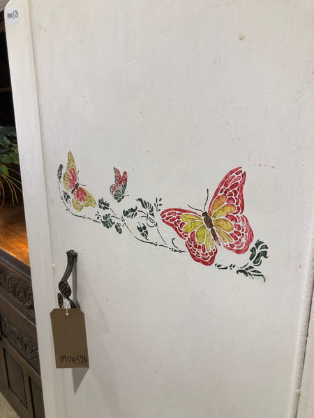 Painted Vintage Gentleman’s Wardrobe