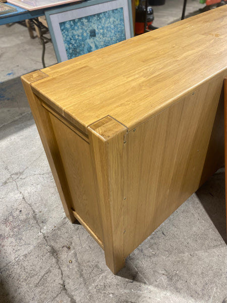 Oak Compact Sideboard