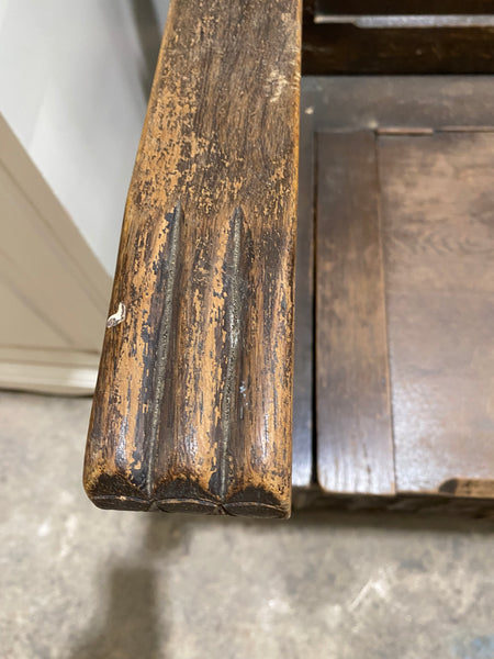 Antique Oak carved Monk’s Bench