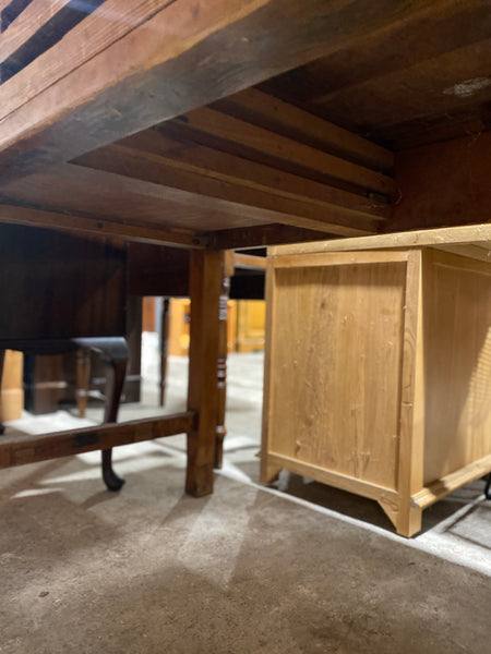 Oak Heavy Duty Industrial Style Desk