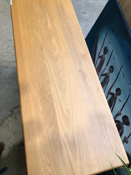 Solid Oak Console Table