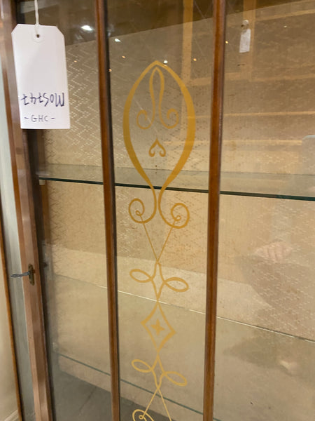 GHC - Bow Fronted Display Cabinet