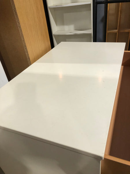 Cream Chest of 4 Drawers (top)