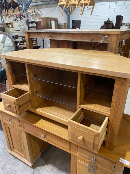 Oak TV Stand