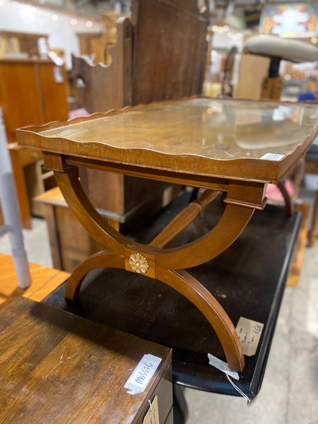 Scalloped Edge Coffee Table