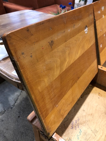 GHC - Vintage Double School Desk