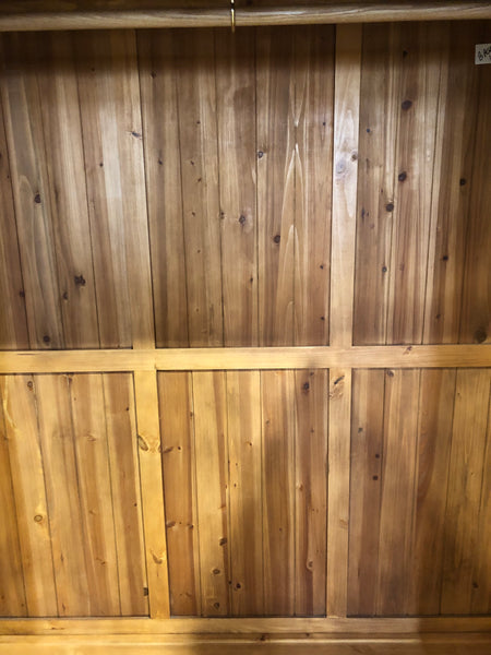 Large Solid Pine Double Wardrobe