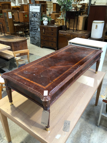 Vintage Inlaid Coffee Table
