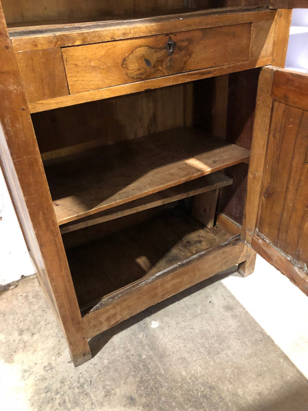 Antique Walnut Linen Cupboard