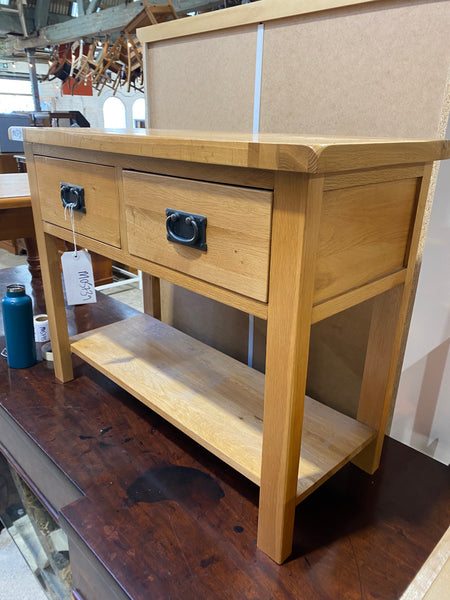 GHC - Oak Console Table with Drawers
