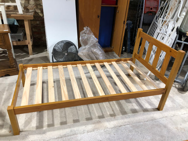 REF - Pine Single Bedframe