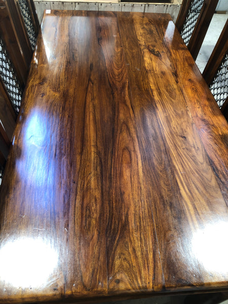 Rosewood Dining Table & 6 Chairs