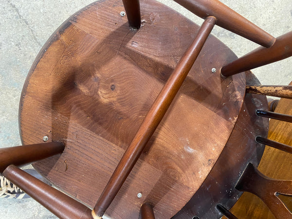 Four Ercol Fleur de Lys Dining Chairs