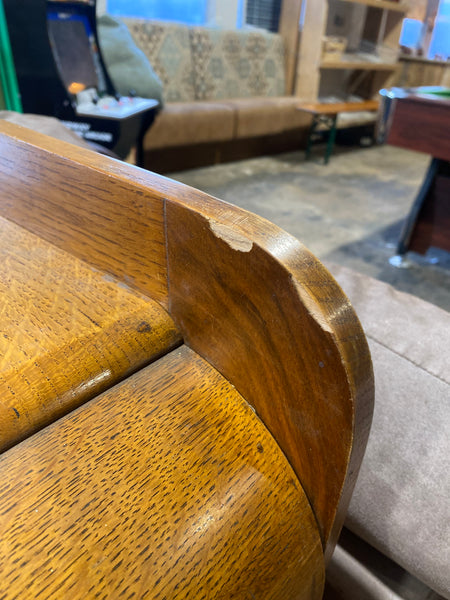 Oak Art Deco Compact Sideboard