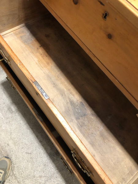 Rustic Pine Chest of Drawers