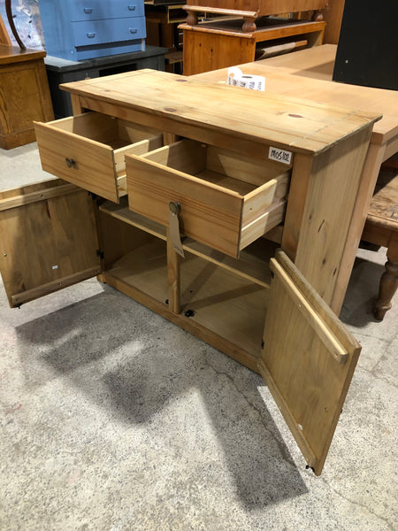 Pine 2 Door Cupboard