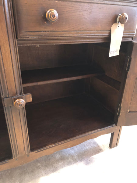 Vintage Ercol Dark Elm Sideboard
