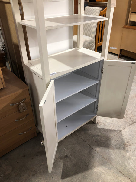 Bathroom Storage Shelves with Cupboard