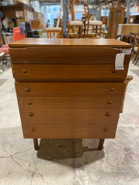 Mid Century Avalon Teak Chest of Drawers
