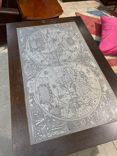 GHC - Scandinavian Metal Map Coffee Table