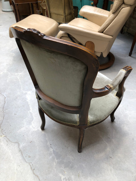 GHC - French Louis XV Carved Rococo Armchair