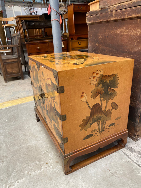 Oriental Style Cabinet with Beautiful Motifs