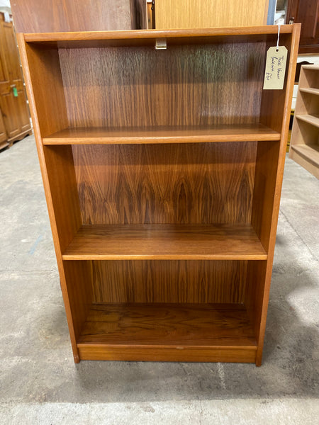 Teak Veneer Bookcase