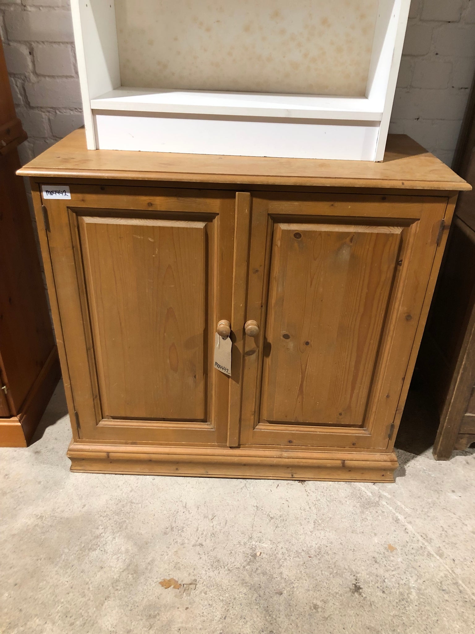 Rustic Pine 2 Door Cupboard