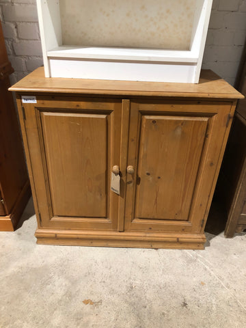 Rustic Pine 2 Door Cupboard