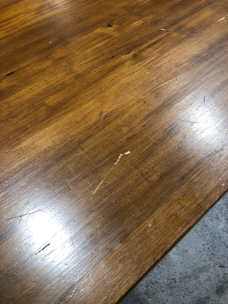 Large Extending Pine Dining Table