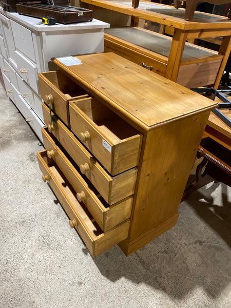 REF - Pine Chest of Drawers