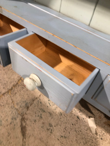 Painted Wall Mounted Shelves