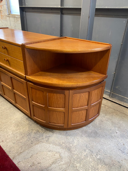 Mid-Centrury Nathan Sideboard with Corner unit