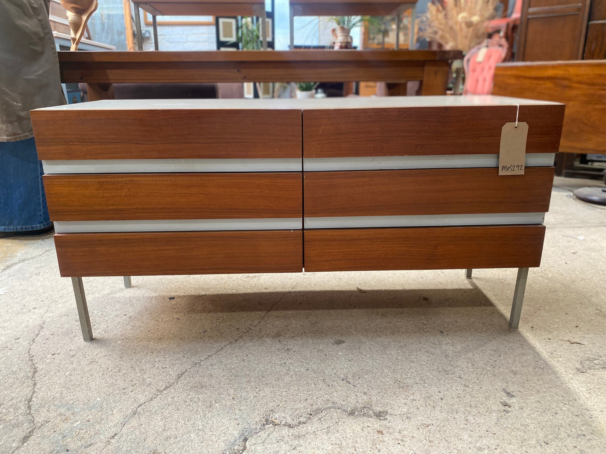 Interlubke Low Mid Century Chest of Drawers