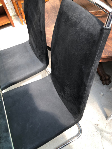 Glass Dining Table & 6 Chairs