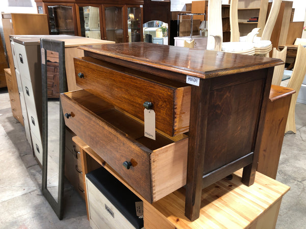 Vintage Low Chest of 2 Drawers