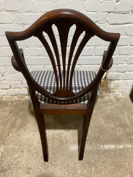 Antique Shield Back Carver Chair
