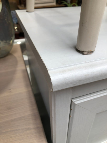White 3 Drawer Chest of Drawers
