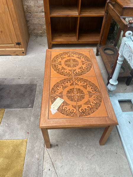 Mid-century tiled Teak table GHC