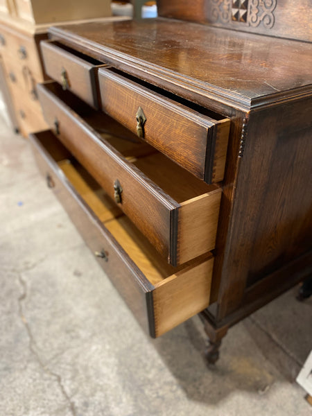 Antique Oak Dressing Chest