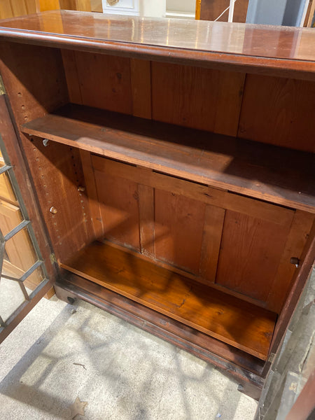 Mahogany Display Bookcase