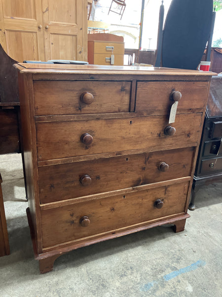 Victorian Pine chest of drawers
