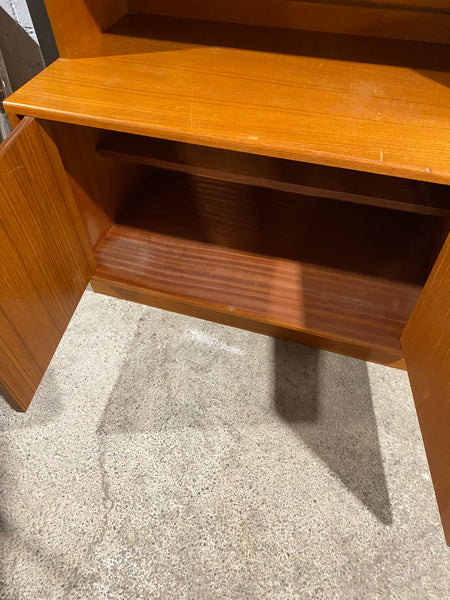 Tall MidCentury G-Plan Teak Display Cabinet