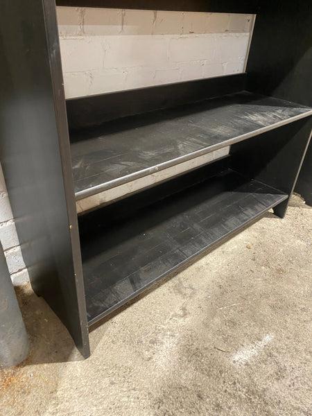Tall Black Bookcase