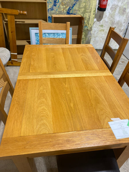 REF - Extending Dining Table & 5 Chairs
